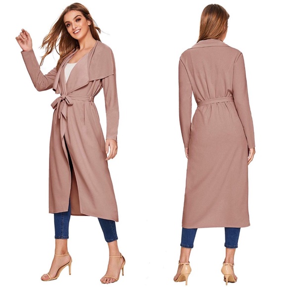 Open Front Long Sleeve Light Cardigan - Picture 2 of 8